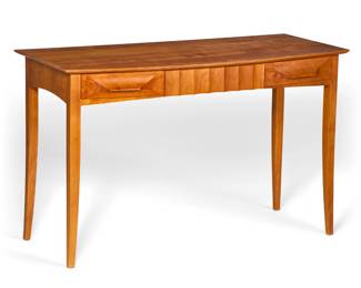 A Thomas Moser Cabinetmakers stained cherrywood side table
2006