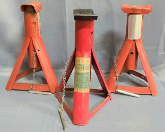 Jack Stands, Qty 3, 3,000 lb Capacity