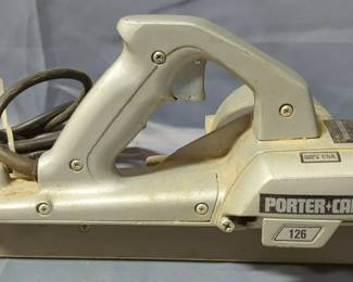 Porter Cable Porta Plane, Model # 126, Serial # A 055217, Powers On
