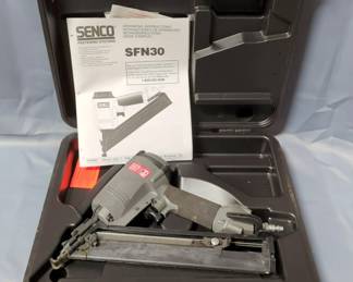 Senco SFN30 Staple Gun With Manual In Senco Case