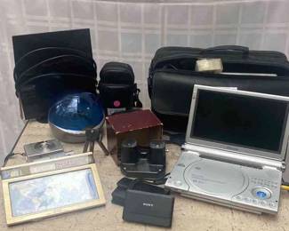 Seiko Clock, Sawyers ViewMaster, Sony, Canon Cameras, Panasonic  More