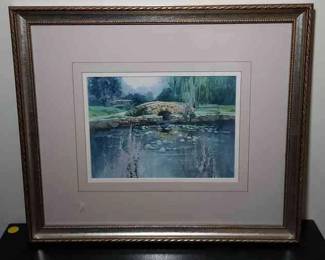 Nathalie Norstrand Framed Acrylic Painting