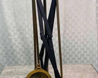 5 Piece Brass Fireplace Tool Set 