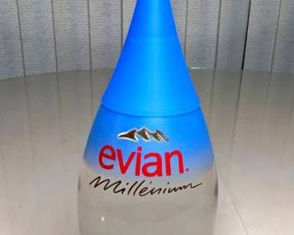 Millenium Tear Drop Bottle Special Edition Of Evian Water 