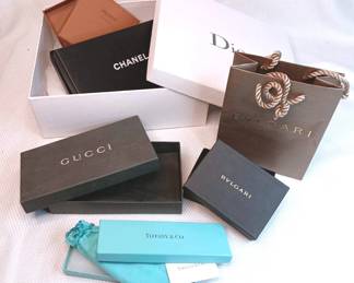 Designer Empty Boxes