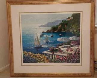  02 Kerry Hallam Riviera Rendezvous Signed Numbered.
