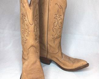 Vintage Nocona Leather Cowboy Boots