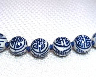 Asian Writing Necklace