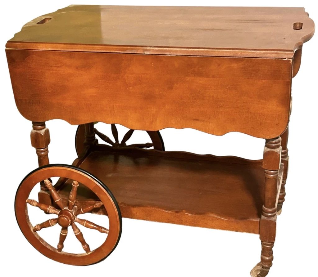 Walnut Tea Cart