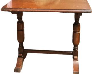 Wooden Trestle Table