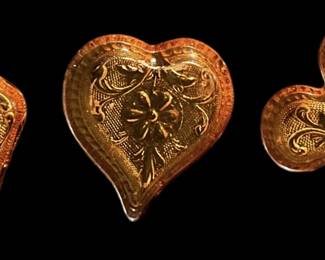 Tiara Glass Trinket Bowls