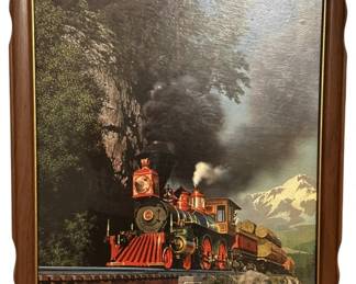 1969 Coming Round the Bend Lithograph