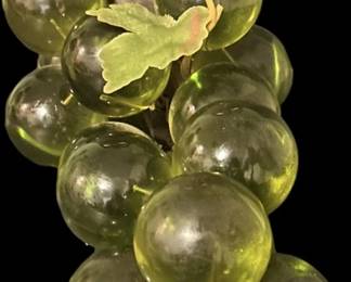 Decorative Lucite Grape Cluster