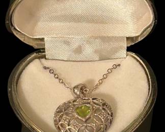 Sterling Silver Heart Necklace
