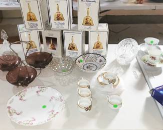 Hummel Bells, China, Depression Glass