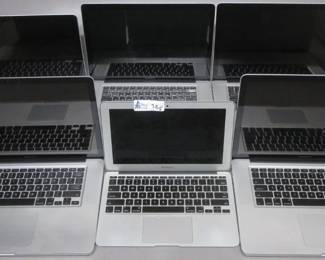 LOT OF 7 MAC BOOK LAPTOPS PARTS AND REPAIR