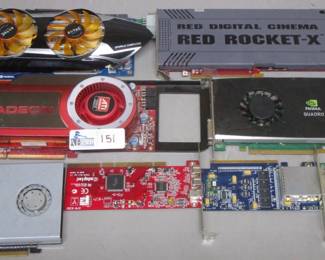 BOX GRAPHICS CARDS INCLUDING ROCKET X, ATI READEON AND MORE