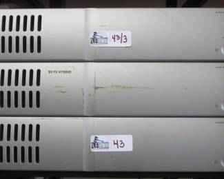 LOT OF 3 EUPHONIX 254H