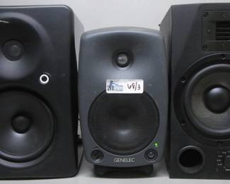 LOT OF 3 SPEAKERS PARTS AND REPAIR