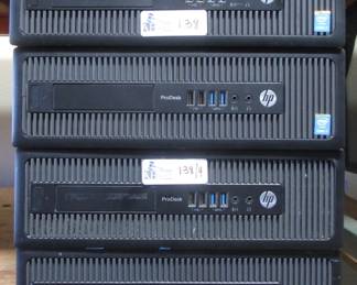 LOT OF 4 HP PRO DESK COMPUTERS