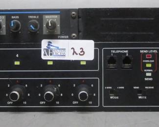 LOT OF 2 SHURE ELECTRONICS