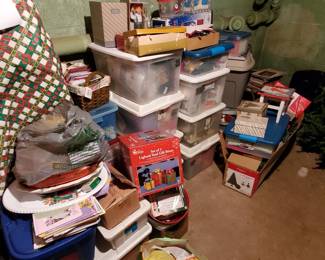 Pile of cool stuff in the basement... more pix coming up