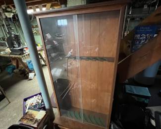 Gun cabinet for sale! Nope, no guns