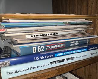 Airplane books and a few models...