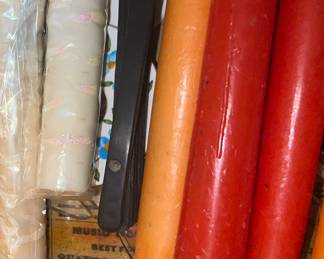 Candles lurking in drawers