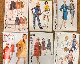 Vtg. Simplicity patterns