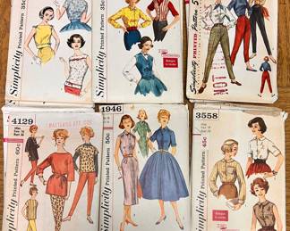 Vtg. Simplicity patterns