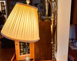 Stunning antique Brass floor lamp