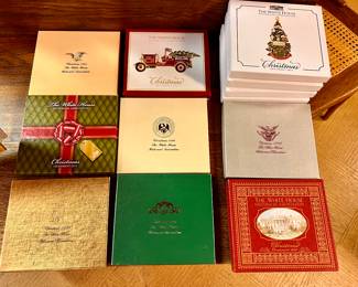 The White House Christmas ornament w/box 1995, 1996, 1997, 1998, 1999, 2007, 2012, 2015, 2016,