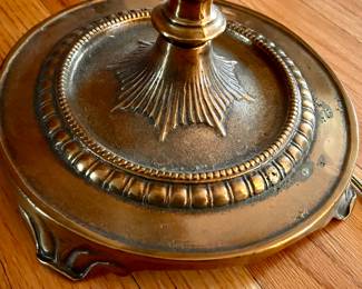 Stunning antique Brass floor lamp