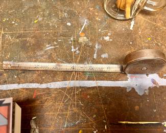 Vtg. Mezurall metal tape measure