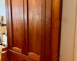 Stunning Victorian wardrobe "KnockDown" cabinet/armoire (come apart for easy moving)