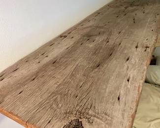 Antique primitive wood shelf
