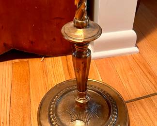 Stunning antique Brass floor lamp