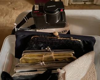 Camera Olympus ladies purses and wallets 