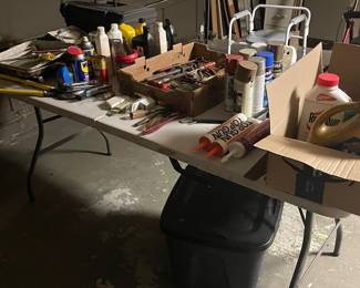 Tools, misc. paint hardware 