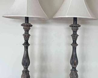 Tall Lamp Pair