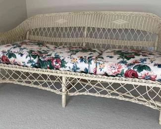 Wicker Sofa