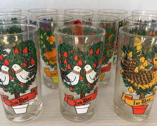 12 Days of Christmas Glasses