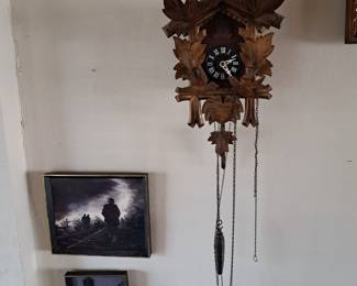 Cuckoo  clock $125