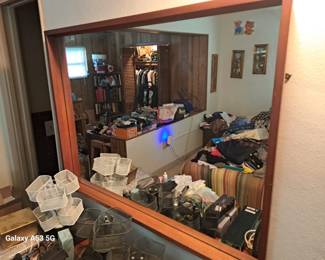 One of 2  Mcm mirrors 