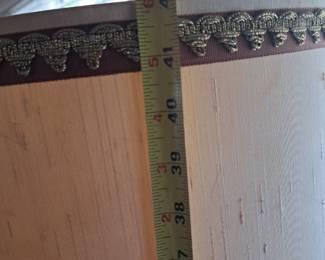 Here's the height of the matching living room lamps