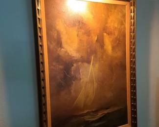 An original painting from a famous artist 