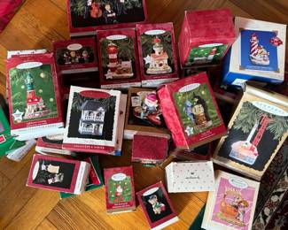 Hallmark tree decorations