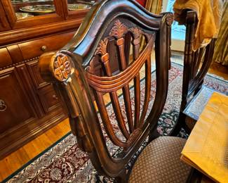 Dining Chair (6) PRESELLING THIS AND DINING TABLE