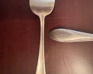 Full set of sterling flatware